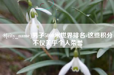 淮安男子5000米世界排名-这些积分不仅关乎个人荣誉