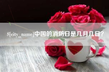 淮安中国的消防日是几月几日？