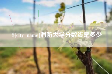 淮安消防大学分数线是多少