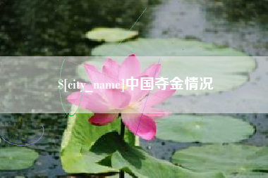 淮安中国夺金情况