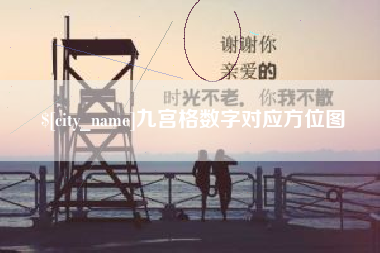 淮安九宫格数字对应方位图