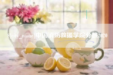 淮安中国消防救援学院分数2020