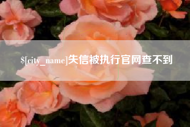 淮安失信被执行官网查不到