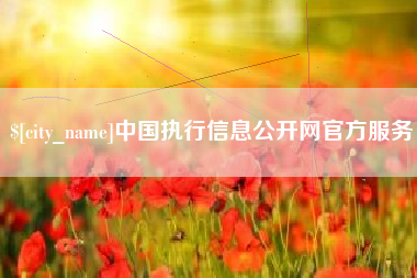 淮安中国执行信息公开网官方服务