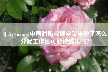 淮安中国消防救援学院毕业了怎么分配工作还可能被逃汰吗？