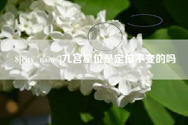淮安九宫星位是定位不变的吗