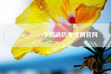淮安中国消防考试网官网