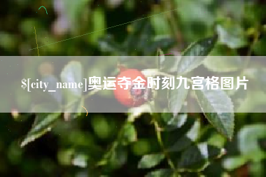 淮安奥运夺金时刻九宫格图片