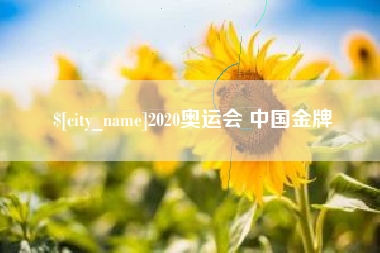 淮安2020奥运会 中国金牌